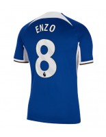 Chelsea Enzo Fernandez #8 Domácí Dres 2023-24 Krátký Rukáv